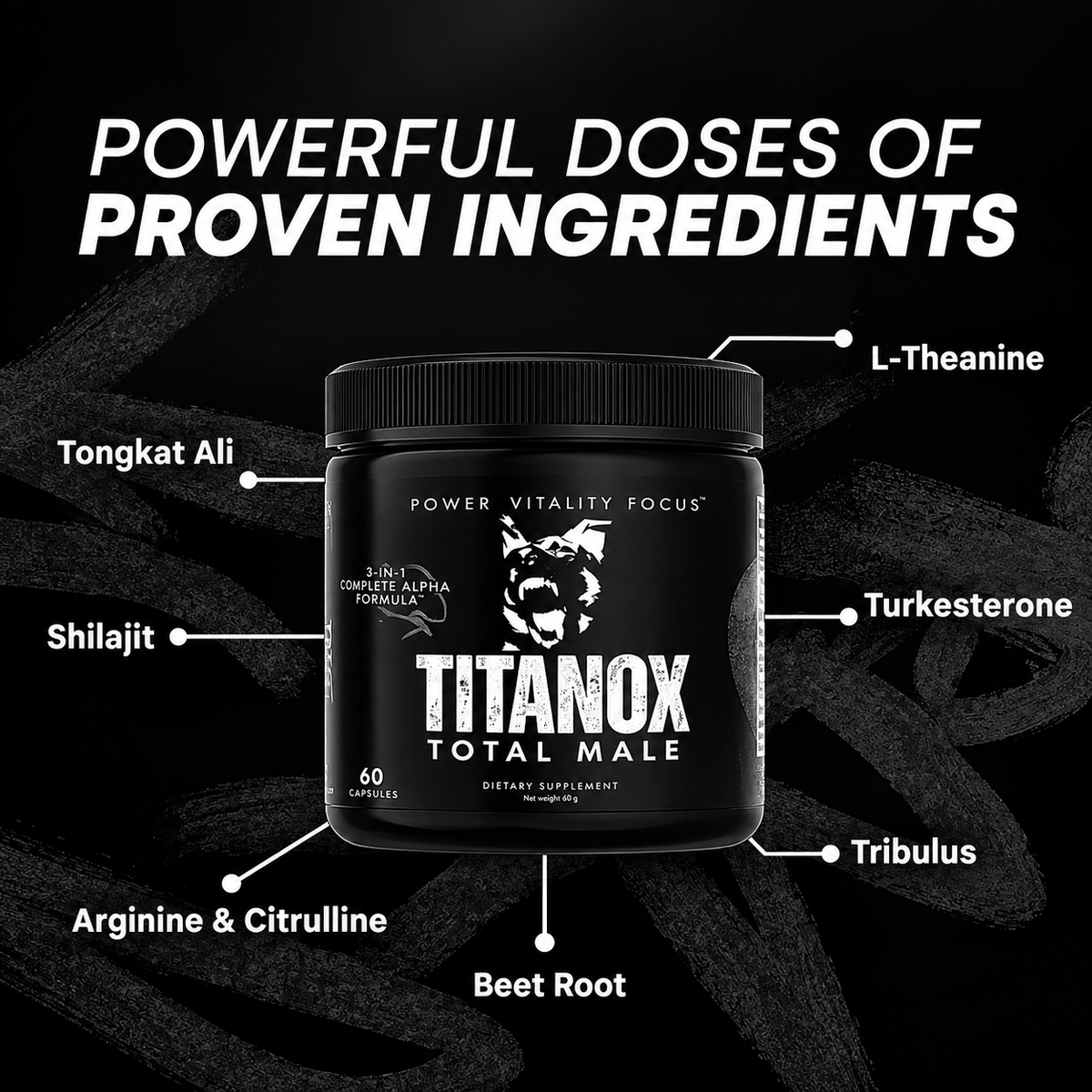 Total Male 3 in 1 Alpha Vitality Blend